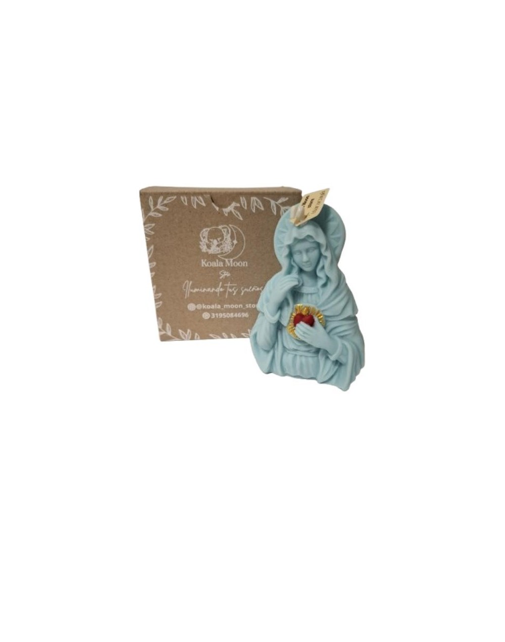 Vela virgen del sagrado corazón de Jesús