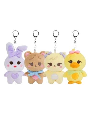 Espectaculares llaveros de peluche K-pop BlackPink