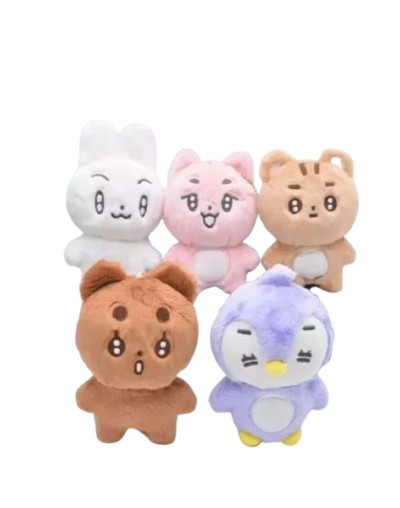 Espectaculares llaveros de peluche K-pop TXT