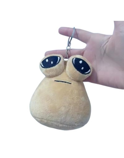 Espectaculares llaveros de peluche Videojuego Pou