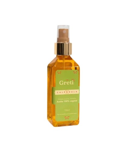 Aceite concentrado de caléndula 150 ml - 100% vegetal - greti 