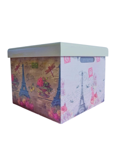 Caja organizadora en madera