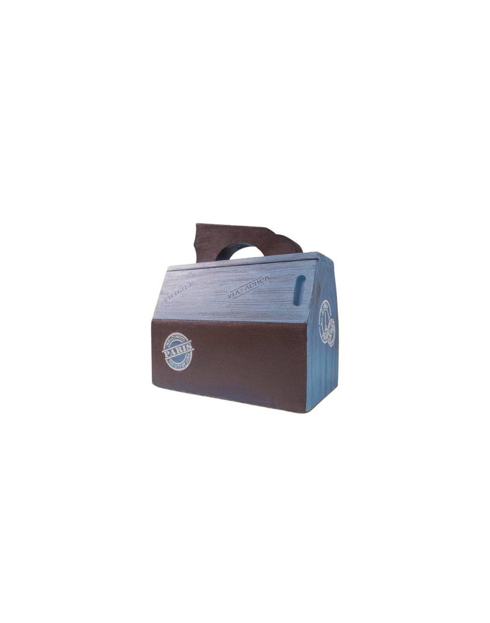 Caja para betunes en pino