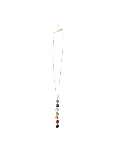 Collar lazos tejidos 