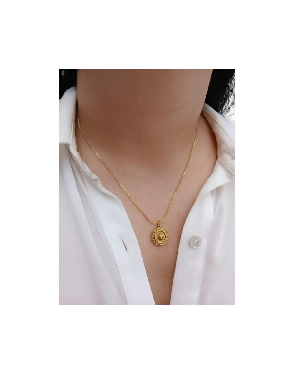 Cadena de luna y estrellas