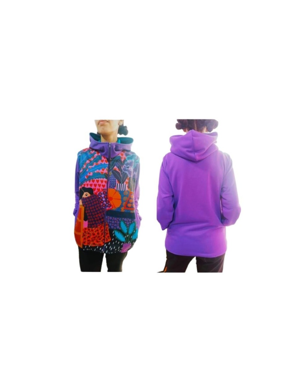 Chaqueta en algodón personalizada para dama