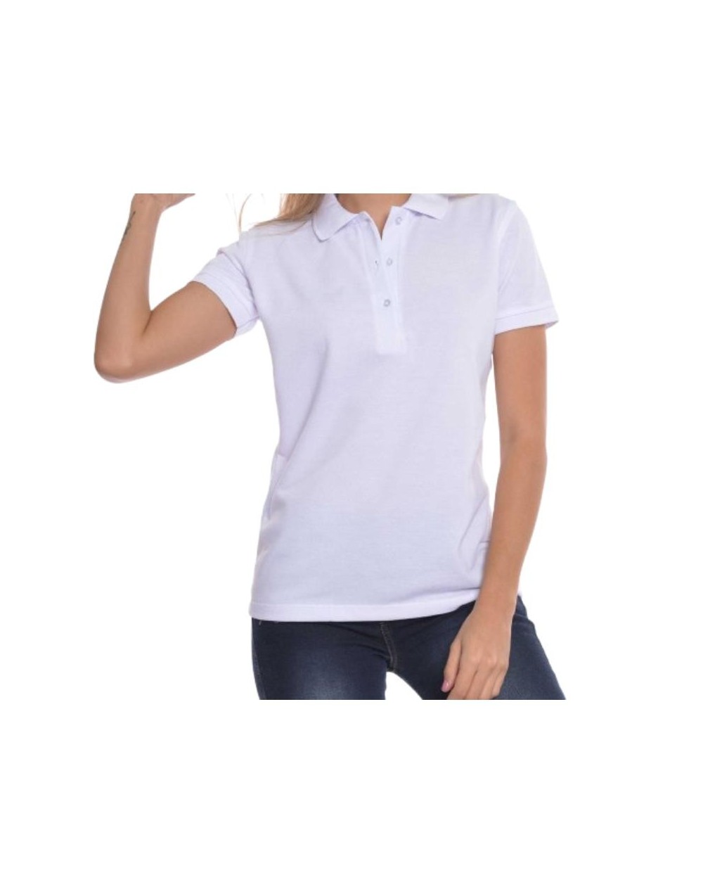 POLO MUJER BLANCA