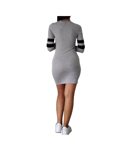 Vestido deportivo gris