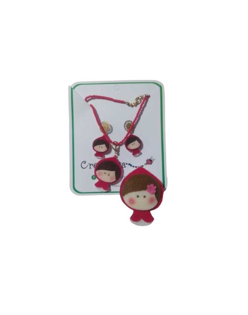 Collar Caperucita Roja 