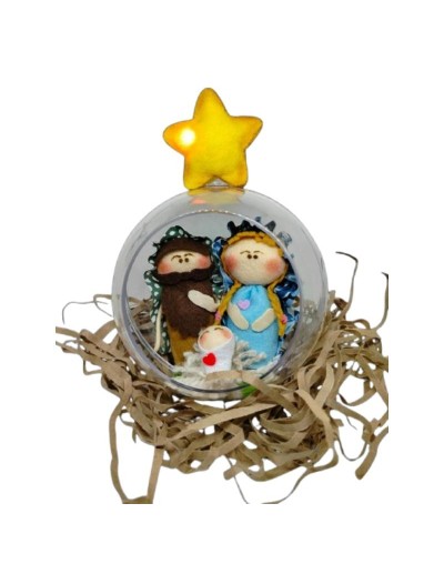 Pesebre Nacimiento Navideño en Esfera