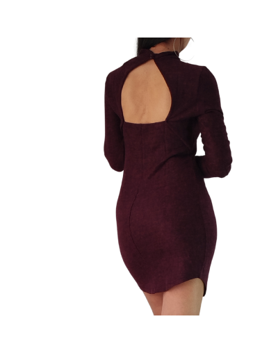 Vestido  Vinotinto 