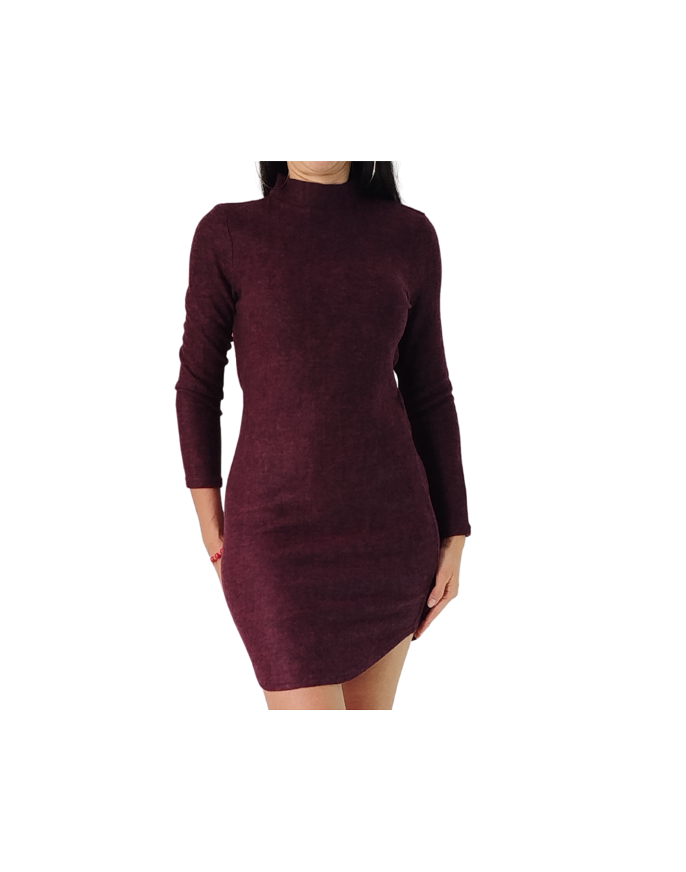 Vestido  Vinotinto 