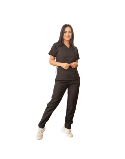 UNIFORME EN ANTIFLUIDO  TEXTILIA NACIONAL MODELO BASICO DAMA
