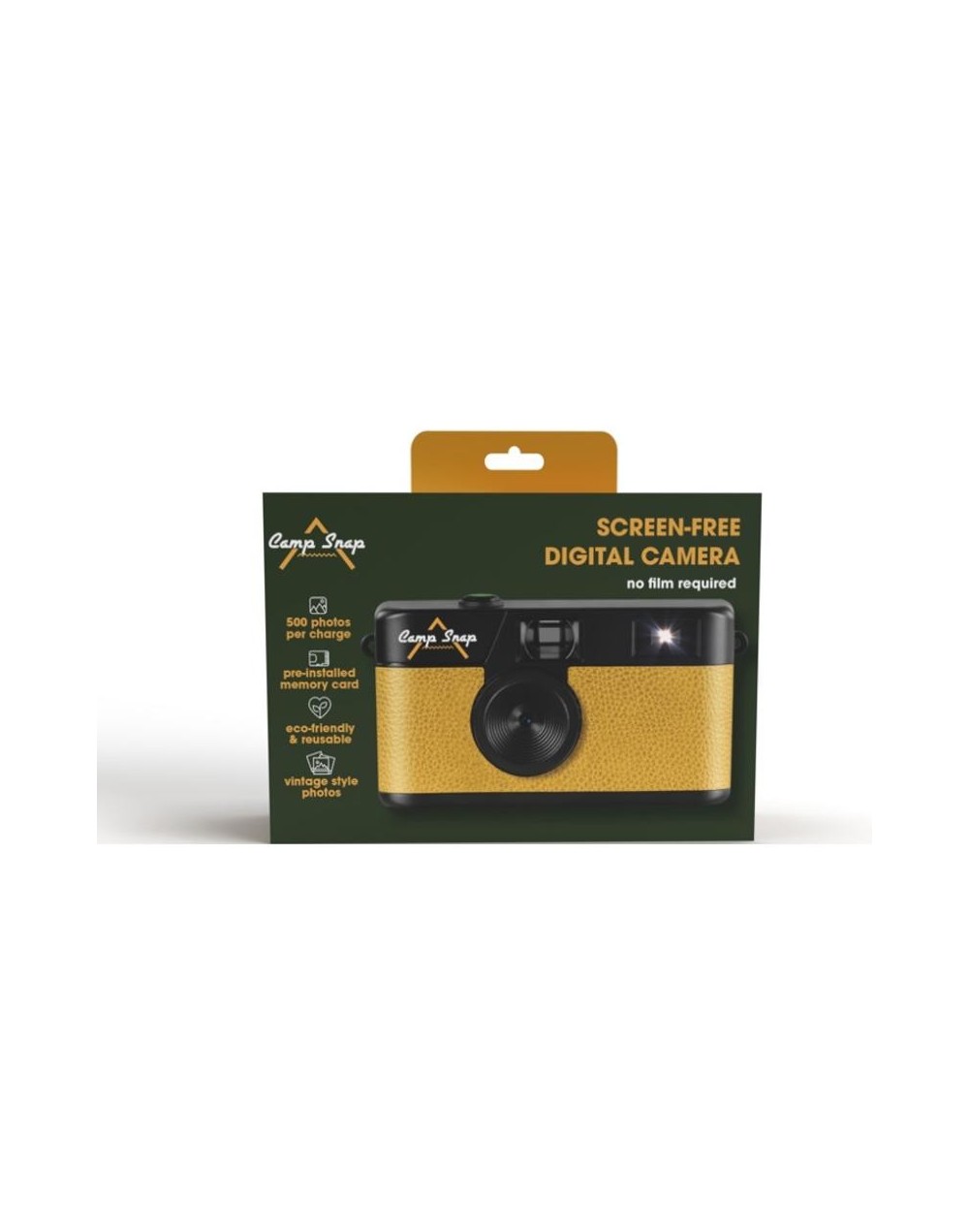 Cámara digital sin pantalla CampSnap – Vive el momento sin distracciones