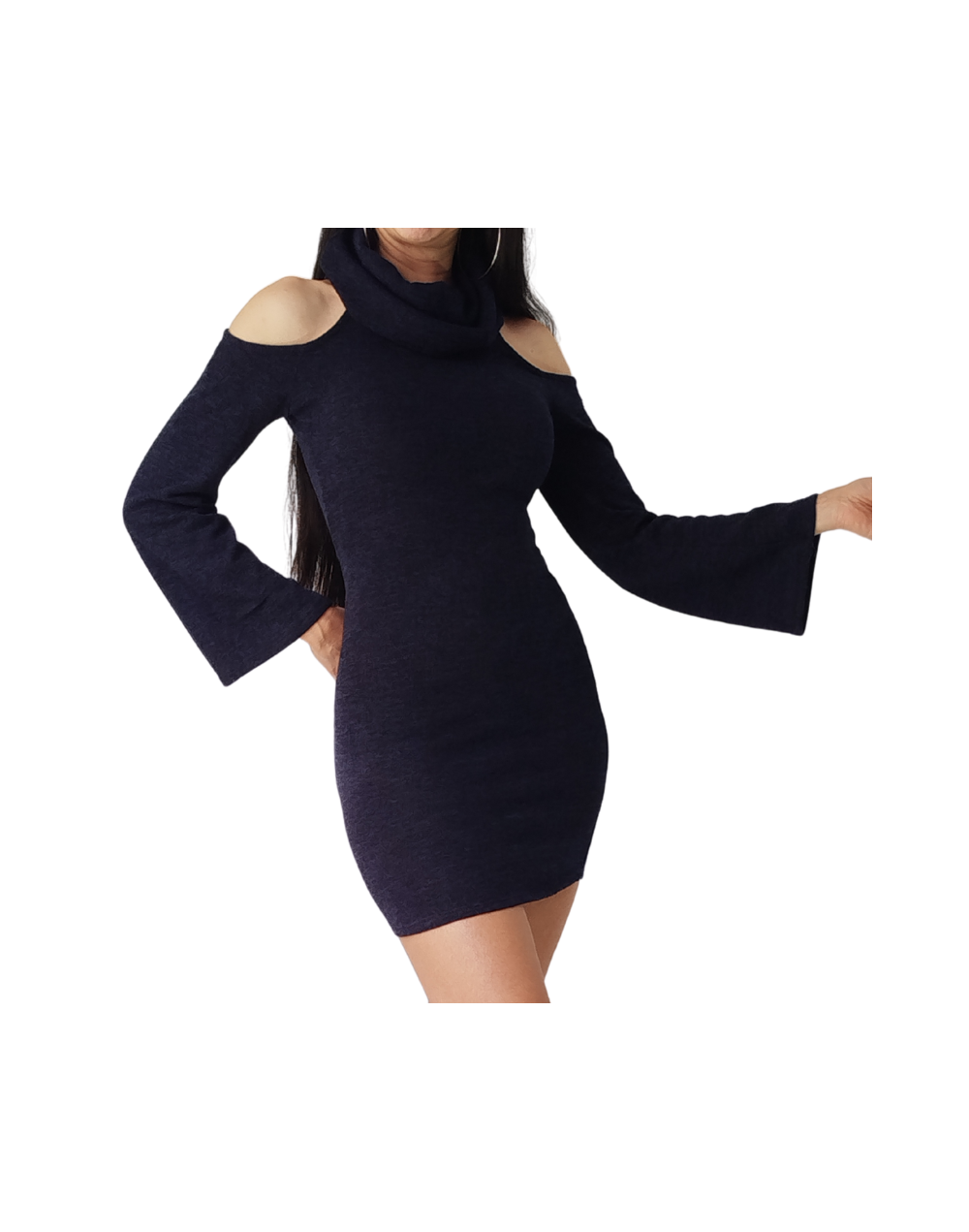 Vestido azul noche