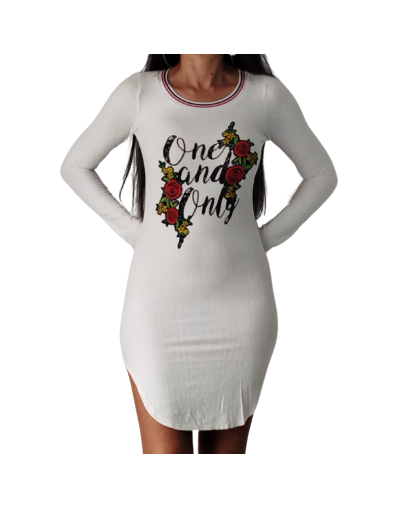 Vestido deportivo blanco