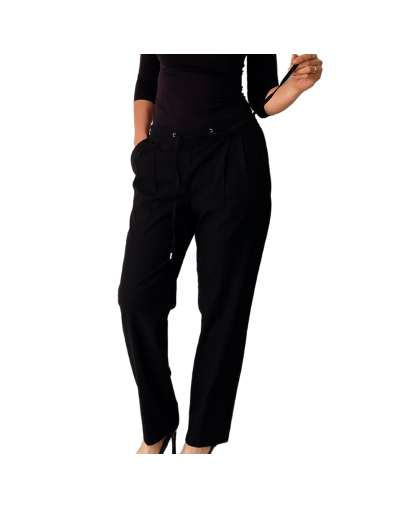 Pantalón negro ajustable