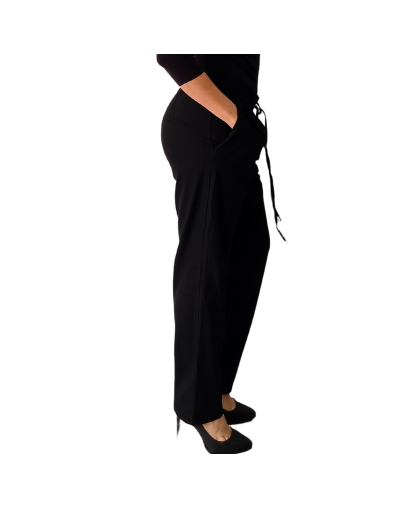 Pantalón negro ajustable