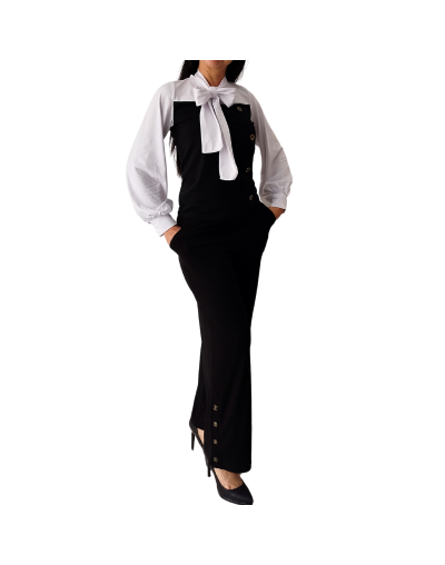 Blusa bicolor