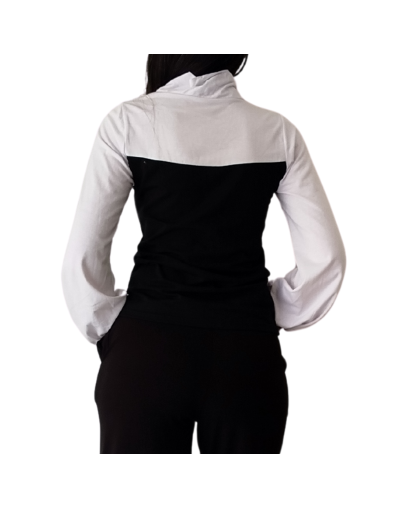 Blusa bicolor