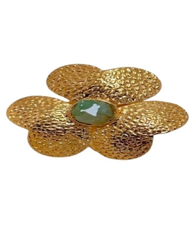 ANILLO AJUSTABLE EN BAÑO DE ORO