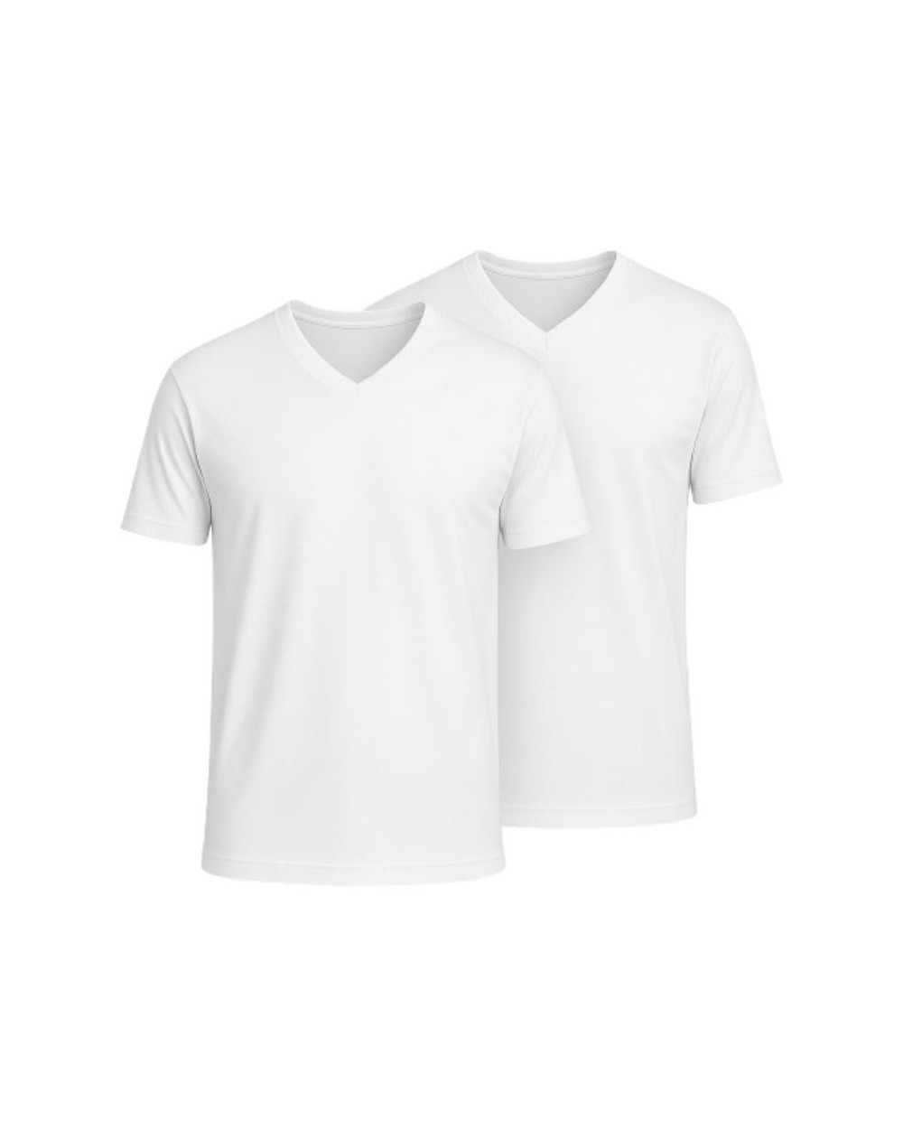 DÚO CAMISETA CUELLO V INTERIOR NIÑO