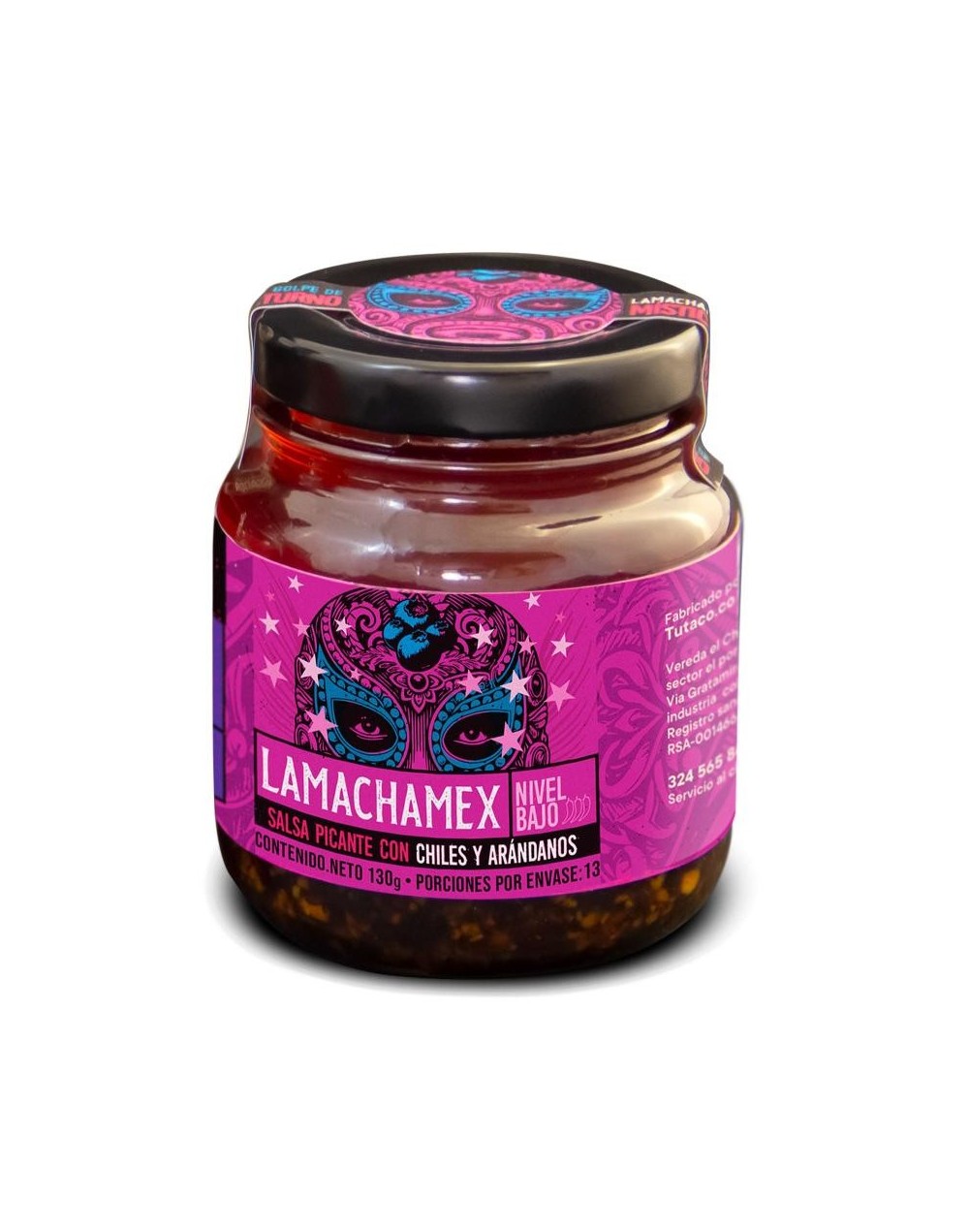 Salsa Macha LaMachamex con arandnos