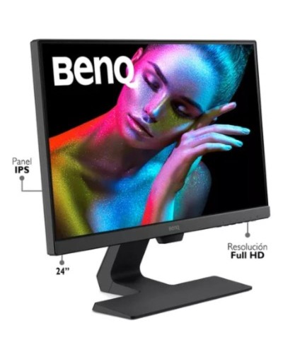 Monitor Gamer BenQ Negro GW2480L con resolución Full HD