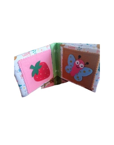 MINI BOOK LIBRO INFANTIL EN TELA 