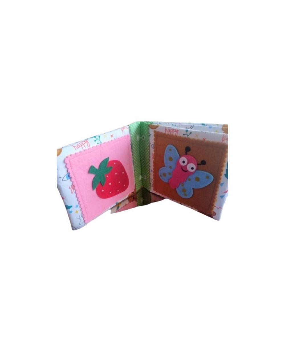 MINI BOOK LIBRO INFANTIL EN TELA 