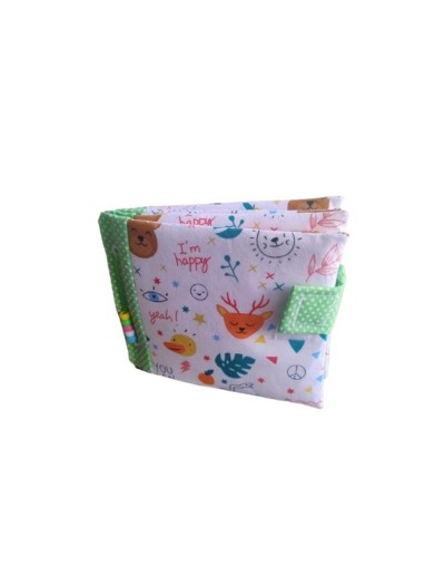 MINI BOOK LIBRO INFANTIL EN TELA 