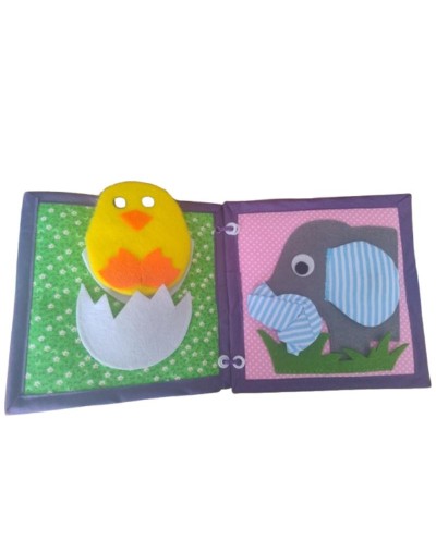 LIBRO INFANTIL EN TELA PROMOCION 