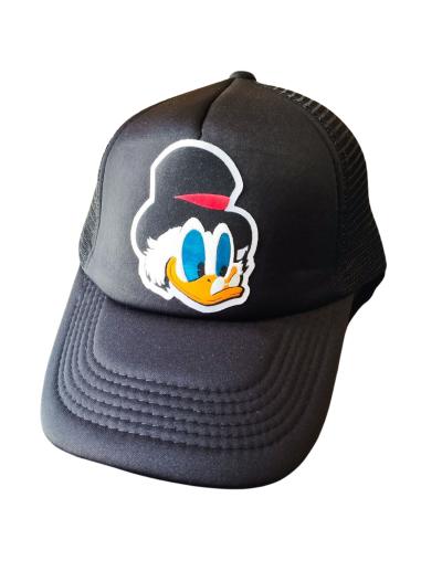 Gorra Trucker Negra McPato