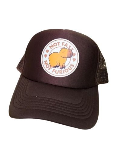 Gorra Trucker Marrón Capibara