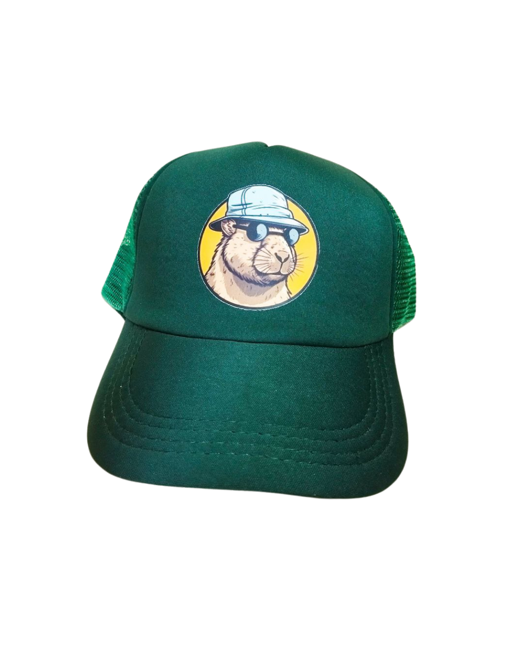 Gorra Trucker Verde Capibara