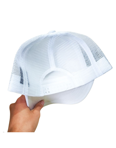 Gorra Trucker Blanca Main Character