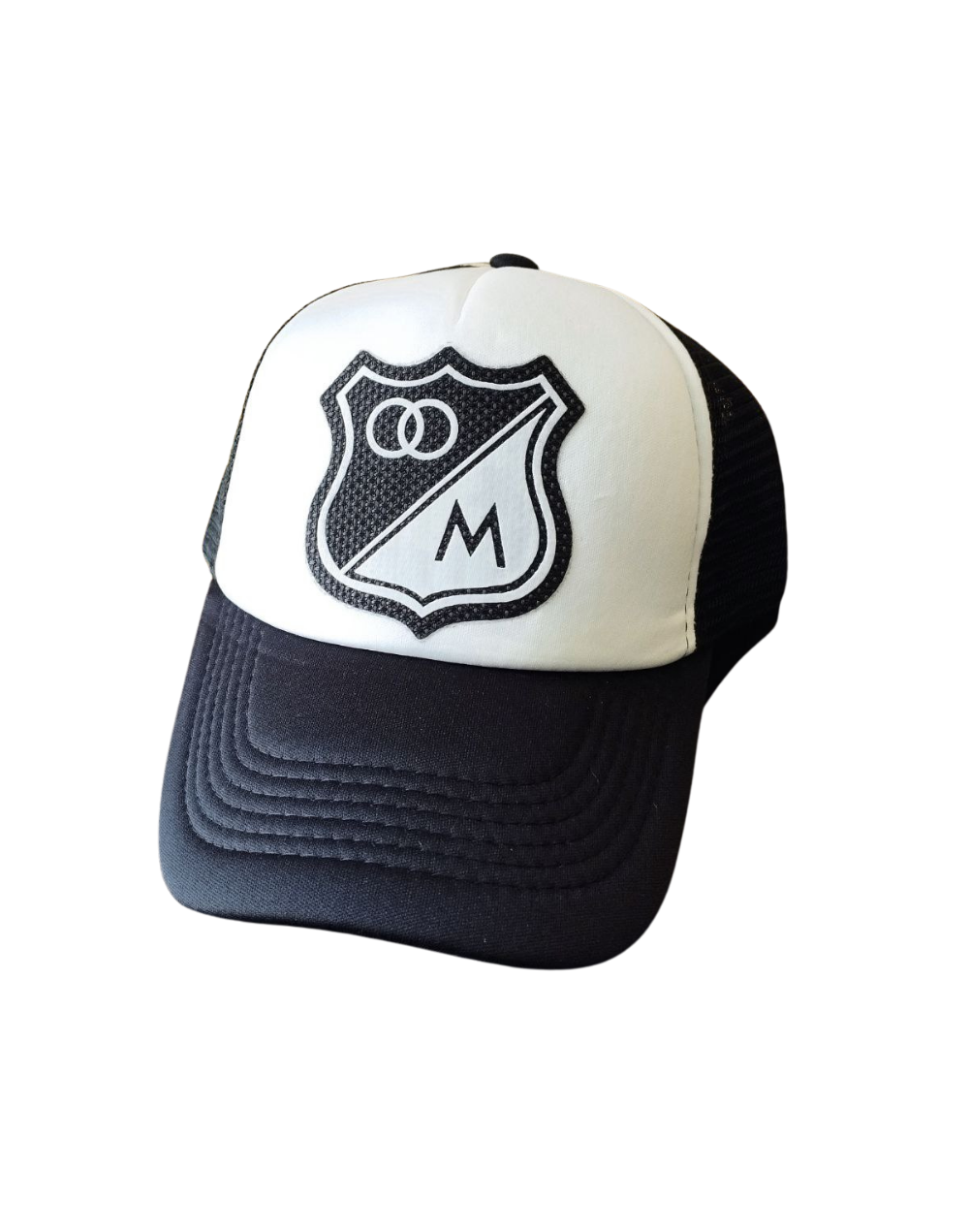 Gorra Trucker Negra Millonarios
