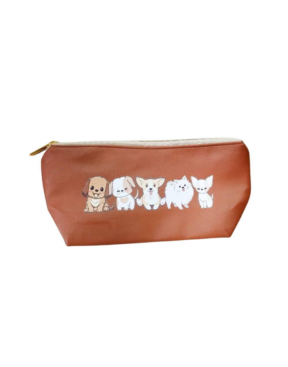 Estuche en Cuerina Perritos