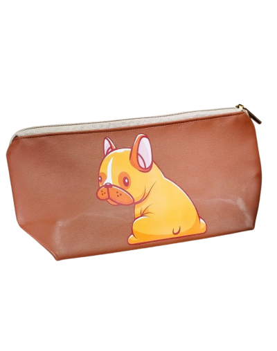 Estuche en Cuerina BullDog Francés 