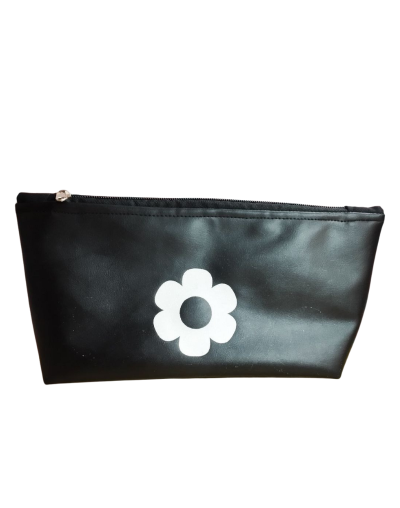 Estuche en Cuerina Flor Escarchada