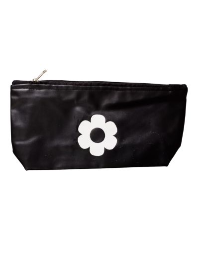 Estuche en Cuerina Flor Escarchada