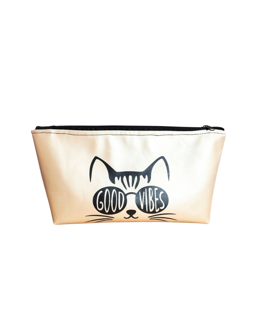 Estuche en Cuerina Gato Good Vibes