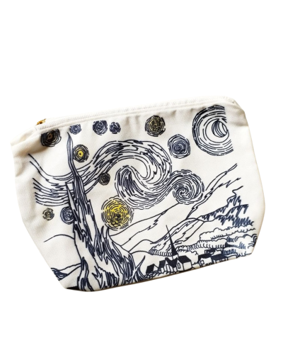 Estuche en Drill Van Gogh