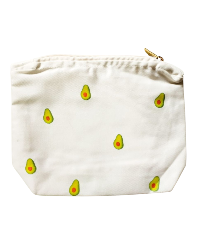 Estuche en Drill Aguacates