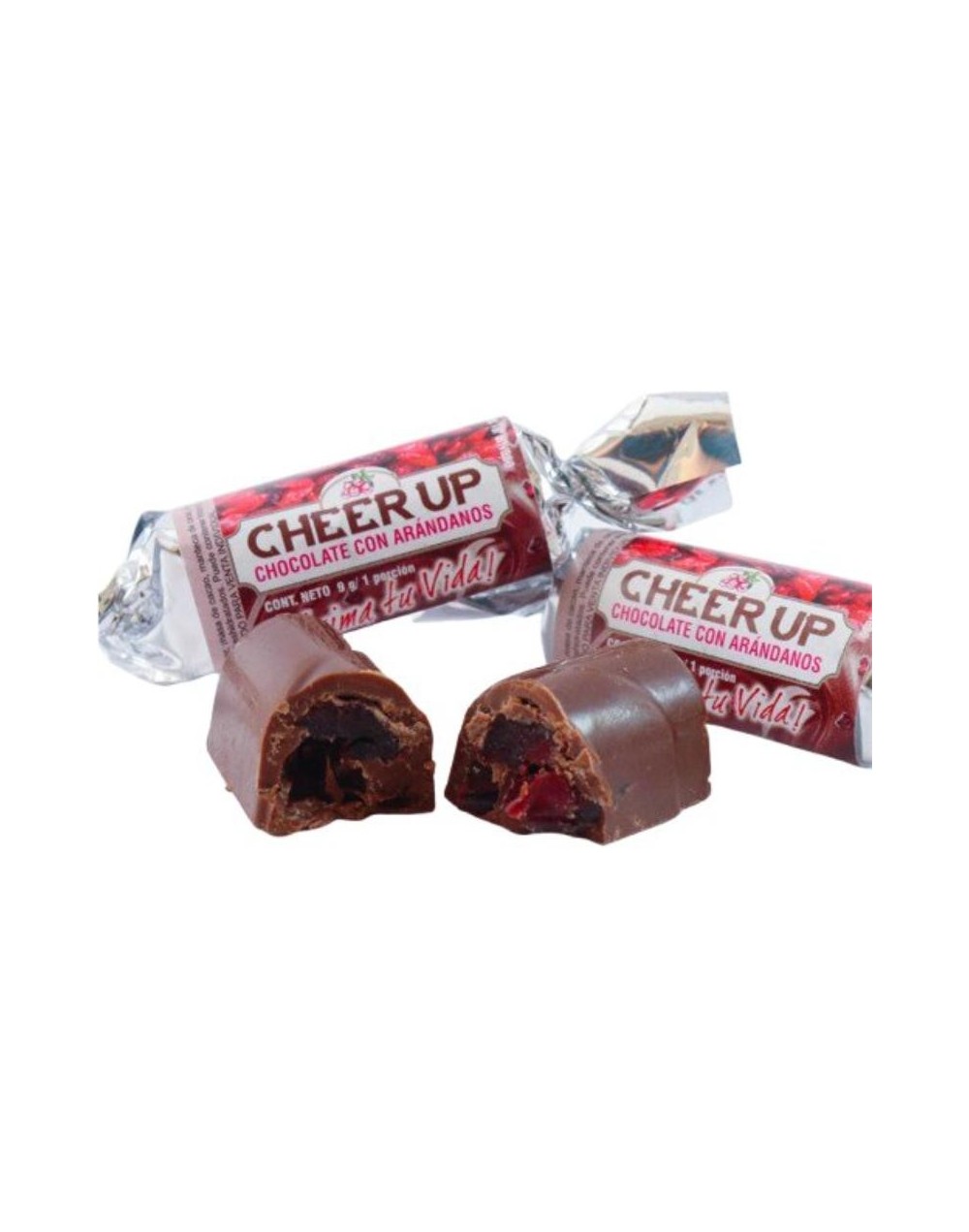 Chocolate con arándanos.