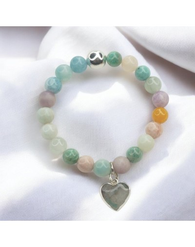 Pulseras en piedras naturales.
