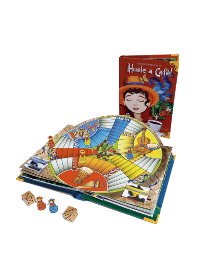 Libro huele a café Viajero, Versión Ingles y español