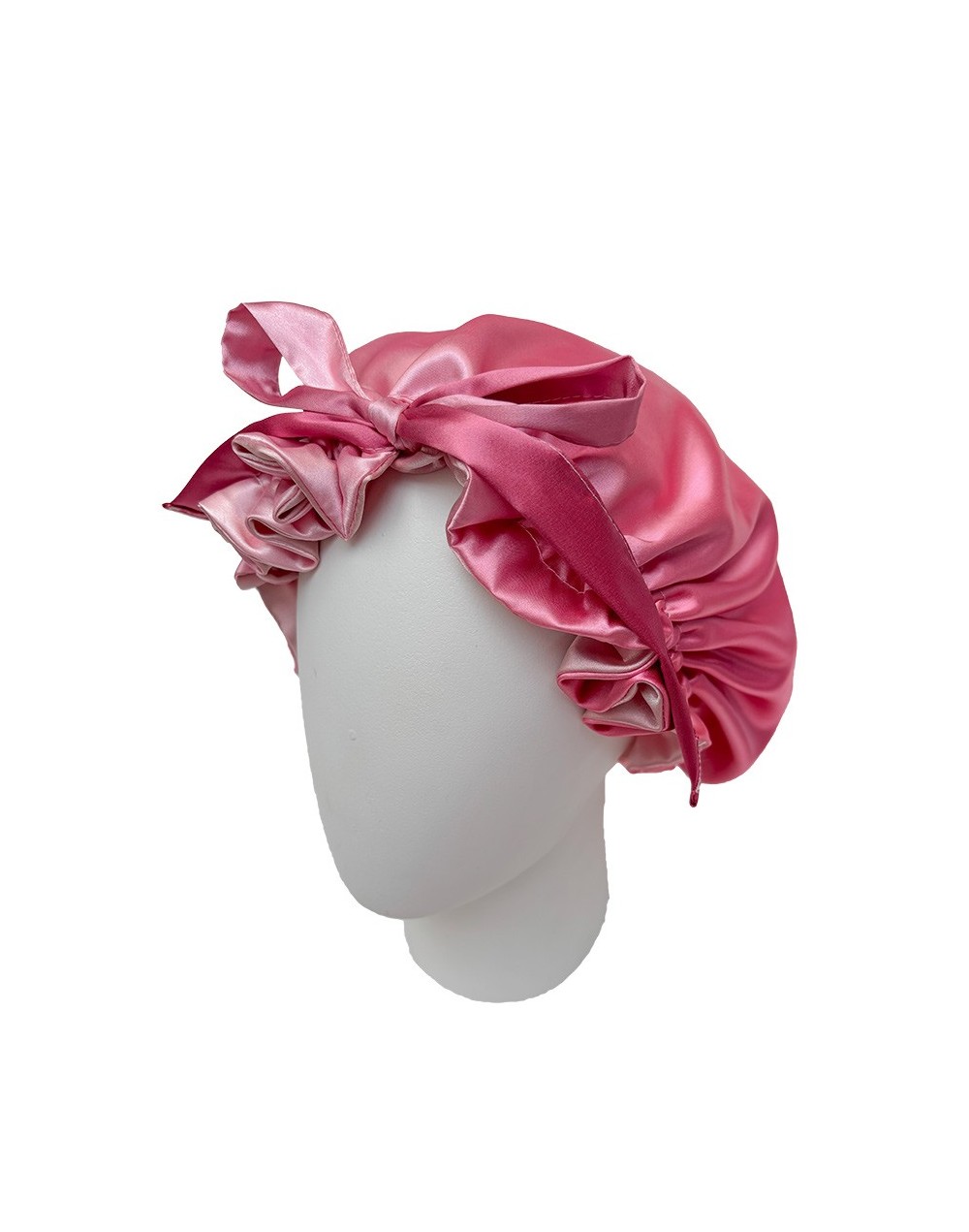 Gorro para dormir aura rosado cinta