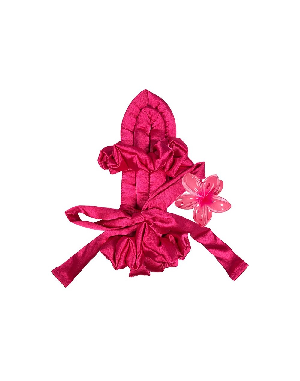 Rizador ondas sin calor mini fucsia