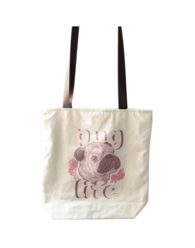 Totebag Lona PugLife